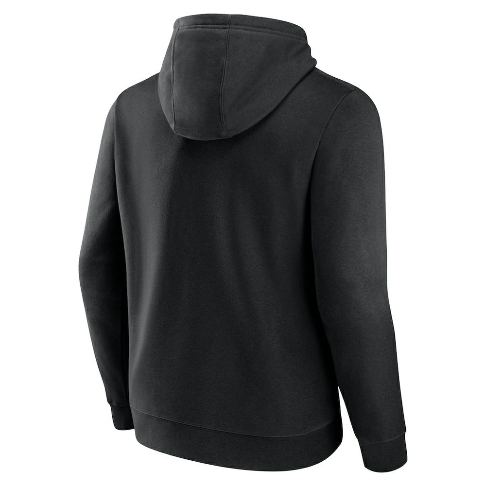 Arizona Cardinals Fade Out Fitted Pullover Hoodie Black - NFL