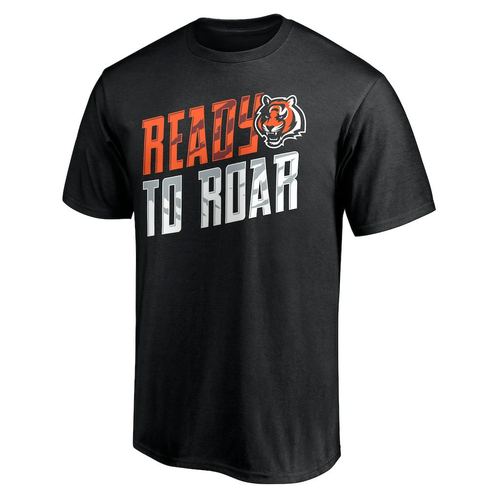 Cincinnati Bengals Roar Rise T-Shirt Black - NFL