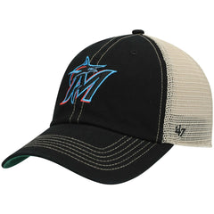 Miami Marlins '47 Trawler Clean Up Trucker Snapback Hat Near Me
