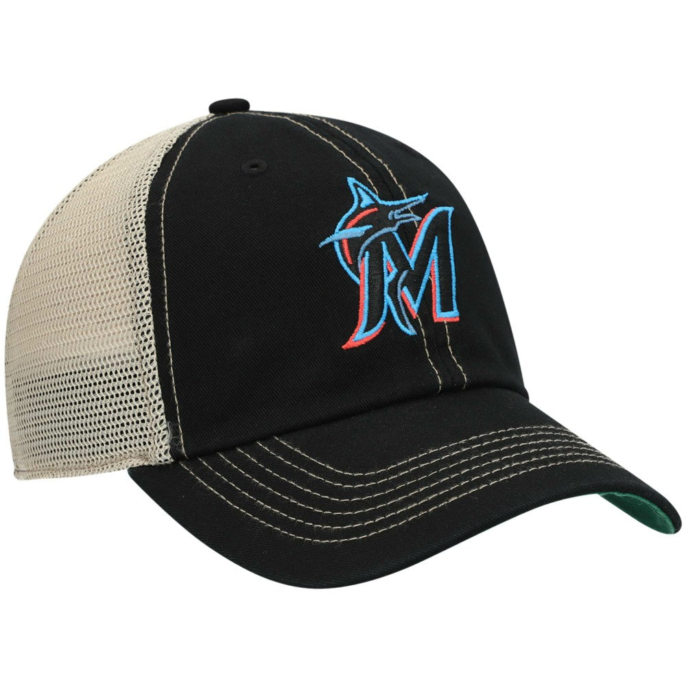 Miami Marlins '47 Trawler Clean Up Trucker Snapback Hat Near Me