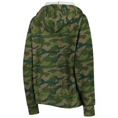 Washington Commanders New Era Women's Raglan Full-Zip Hoodie Camo - NFL