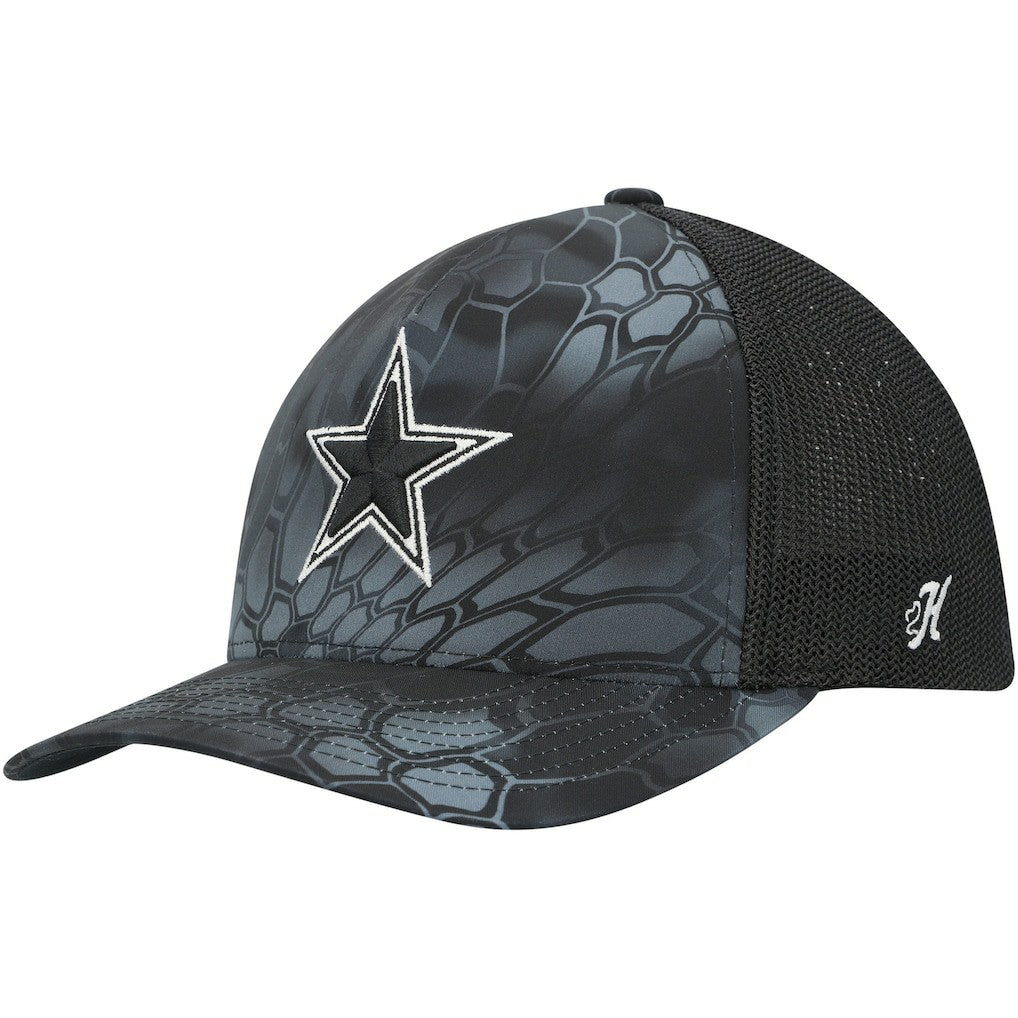 Dallas Cowboys HOOey Reptile Flex Hat Camo - NFL