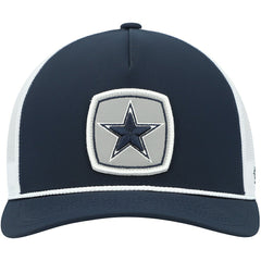 Dallas Cowboys HOOey Star Patch Rope Trucker Snapback Hat Navy/White - NFL