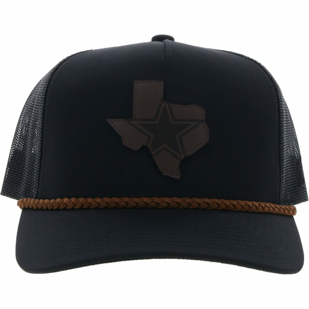 Dallas Cowboys HOOey State Patch Trucker Snapback Hat Black - NFL