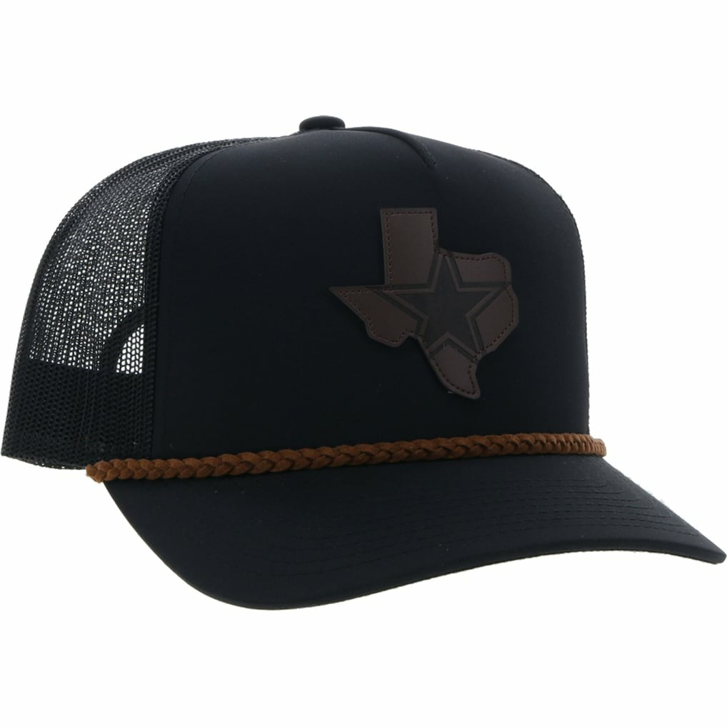 Dallas Cowboys HOOey State Patch Trucker Snapback Hat Black - NFL