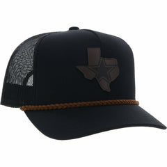 Dallas Cowboys HOOey State Patch Trucker Snapback Hat Black - NFL