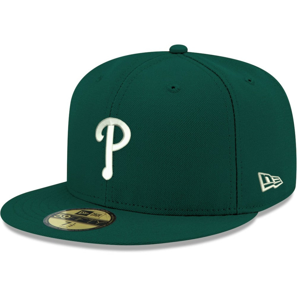 Philadelphia Phillies New Era White Logo 59FIFTY Fitted Hat Clearance