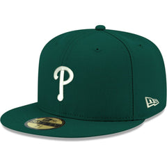 Philadelphia Phillies New Era White Logo 59FIFTY Fitted Hat Clearance