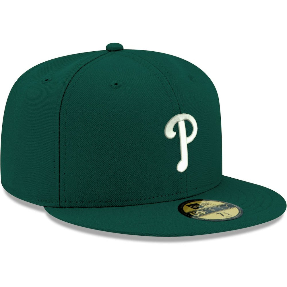 Philadelphia Phillies New Era White Logo 59FIFTY Fitted Hat Clearance