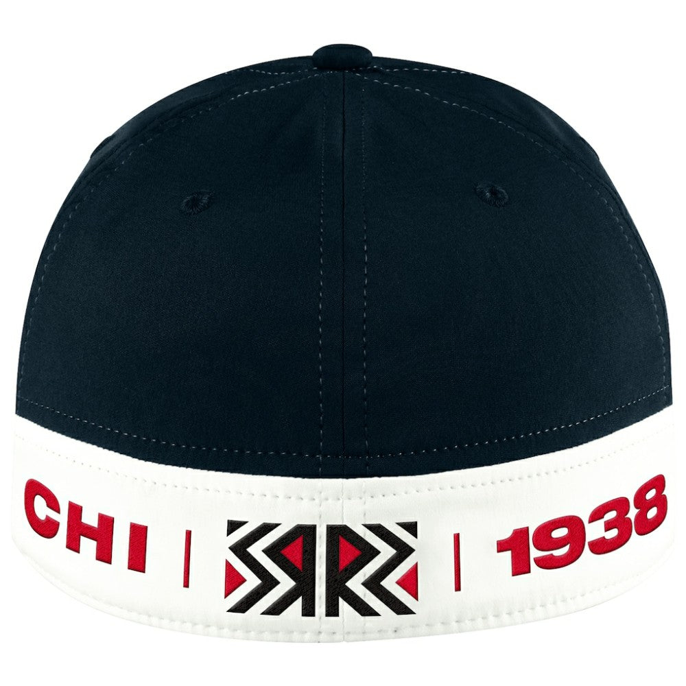 Chicago Blackhawks adidas Reverse Retro 2.0 Flex Hat Black