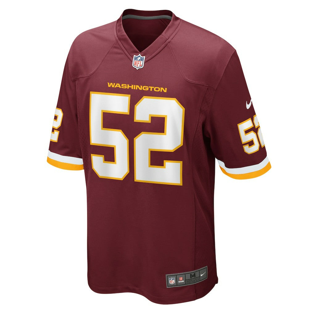 Jamin Davis Washington Football Team Game Jersey - Burgundy | NFL Jerseys