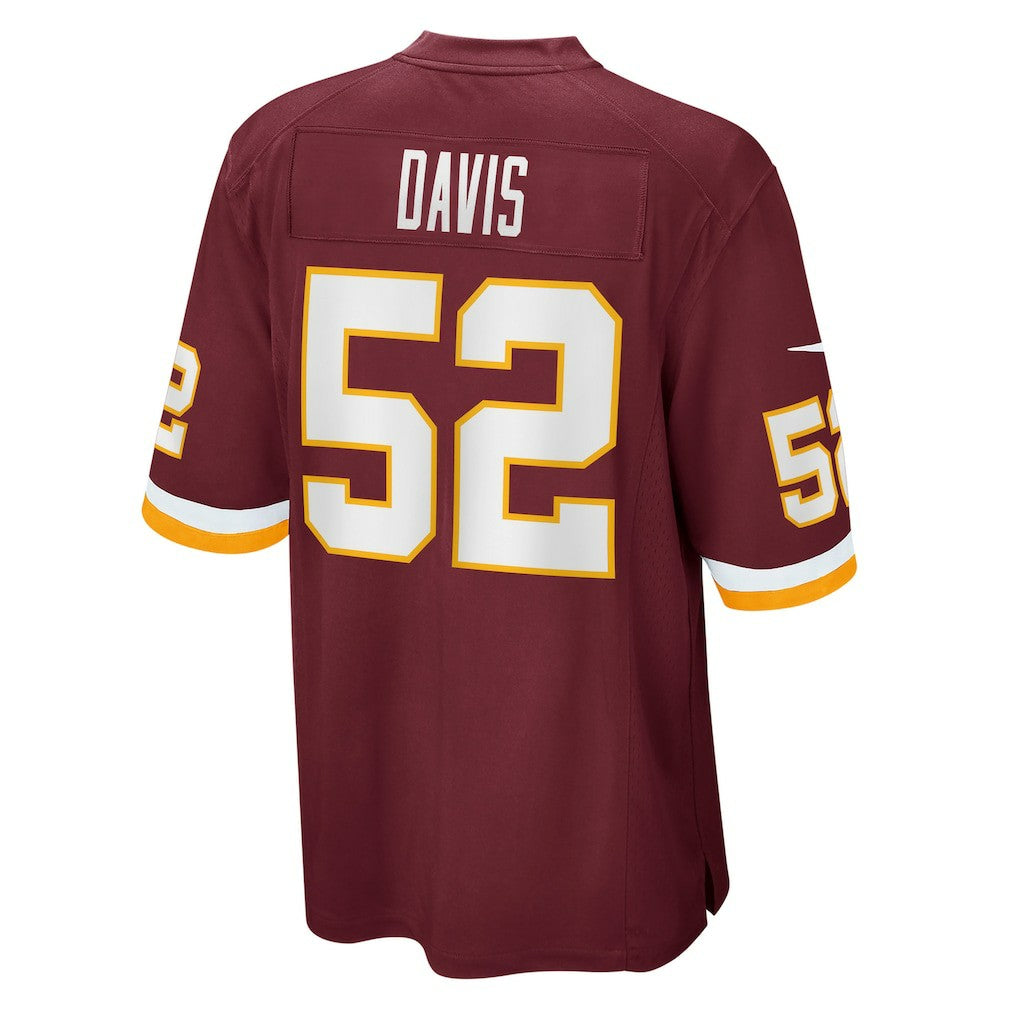 Jamin Davis Washington Football Team Game Jersey - Burgundy | NFL Jerseys
