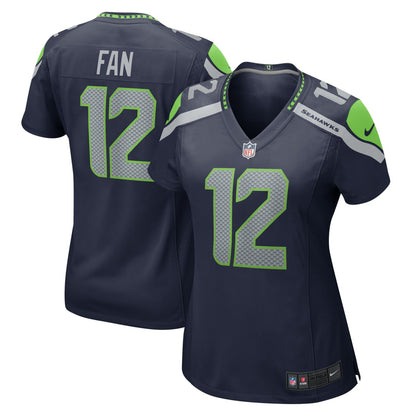 12s Seattle Seahawks Women's Player Jersey - Navy | NFL Jerseys