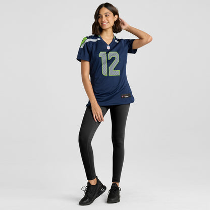 12s Seattle Seahawks Women's Player Jersey - Navy | NFL Jerseys