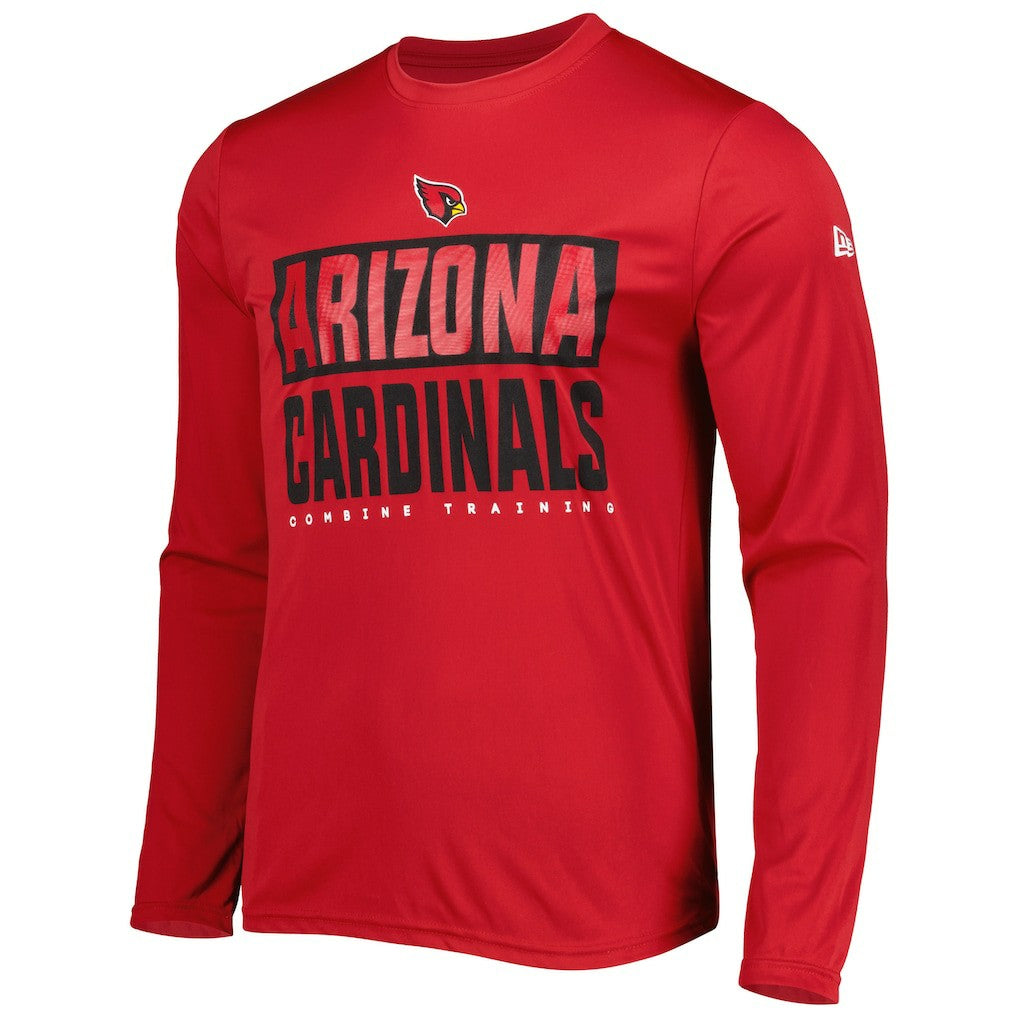 Arizona Cardinals New Era Combine Authentic Offsides Long Sleeve T-Shirt Cardinal - NFL