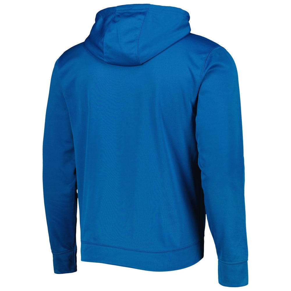 Detroit Lions New Era Combine Authentic Split Defense Pullover Hoodie Blue - NFL
