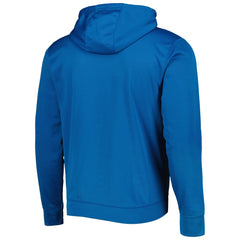 Detroit Lions New Era Combine Authentic Split Defense Pullover Hoodie Blue - NFL