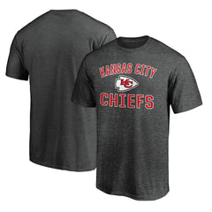 Kansas City Chiefs Victory Arch T-Shirt Heather Charcoal - Fanatics