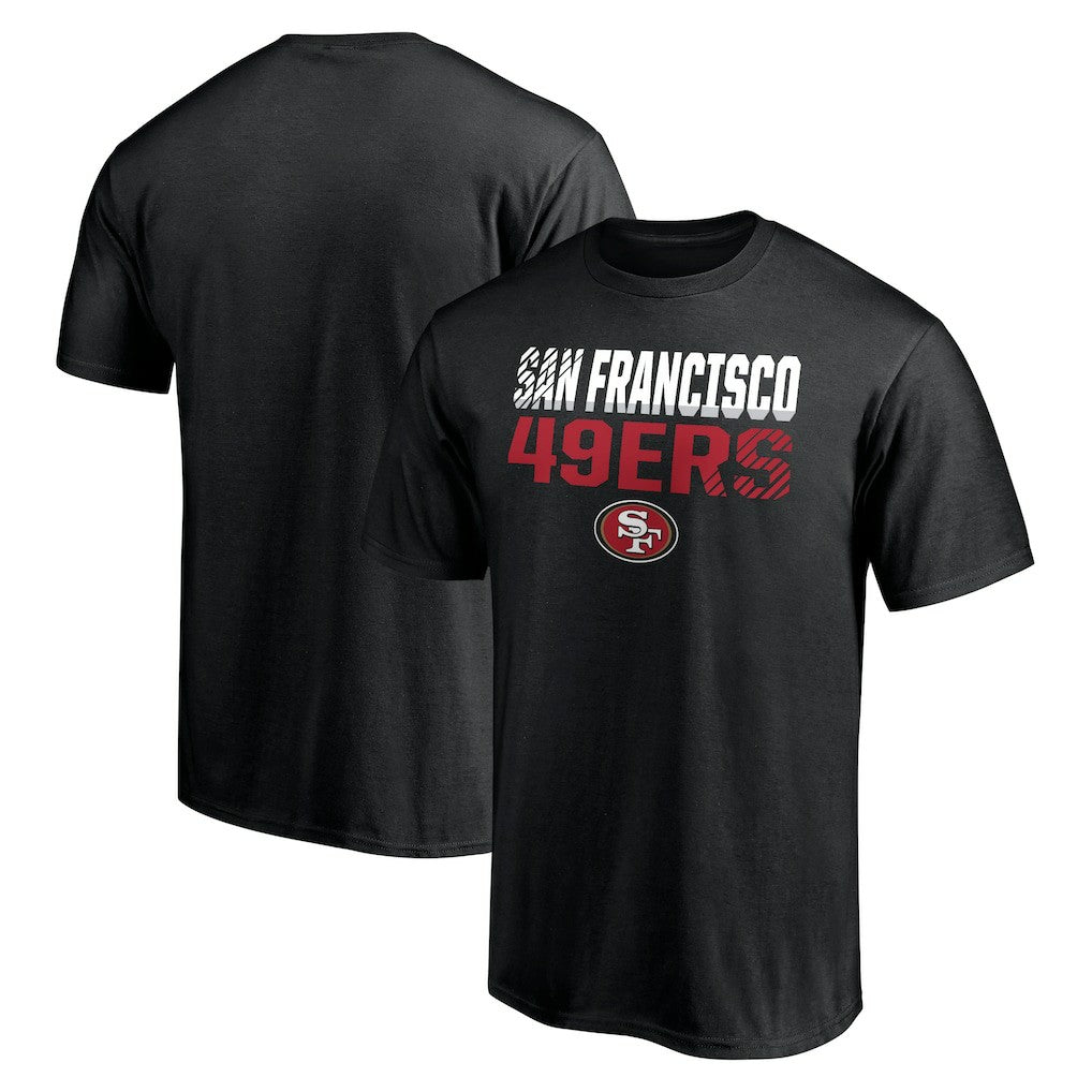 San Francisco 49ers Logo Fade Out T-Shirt Black - NFL