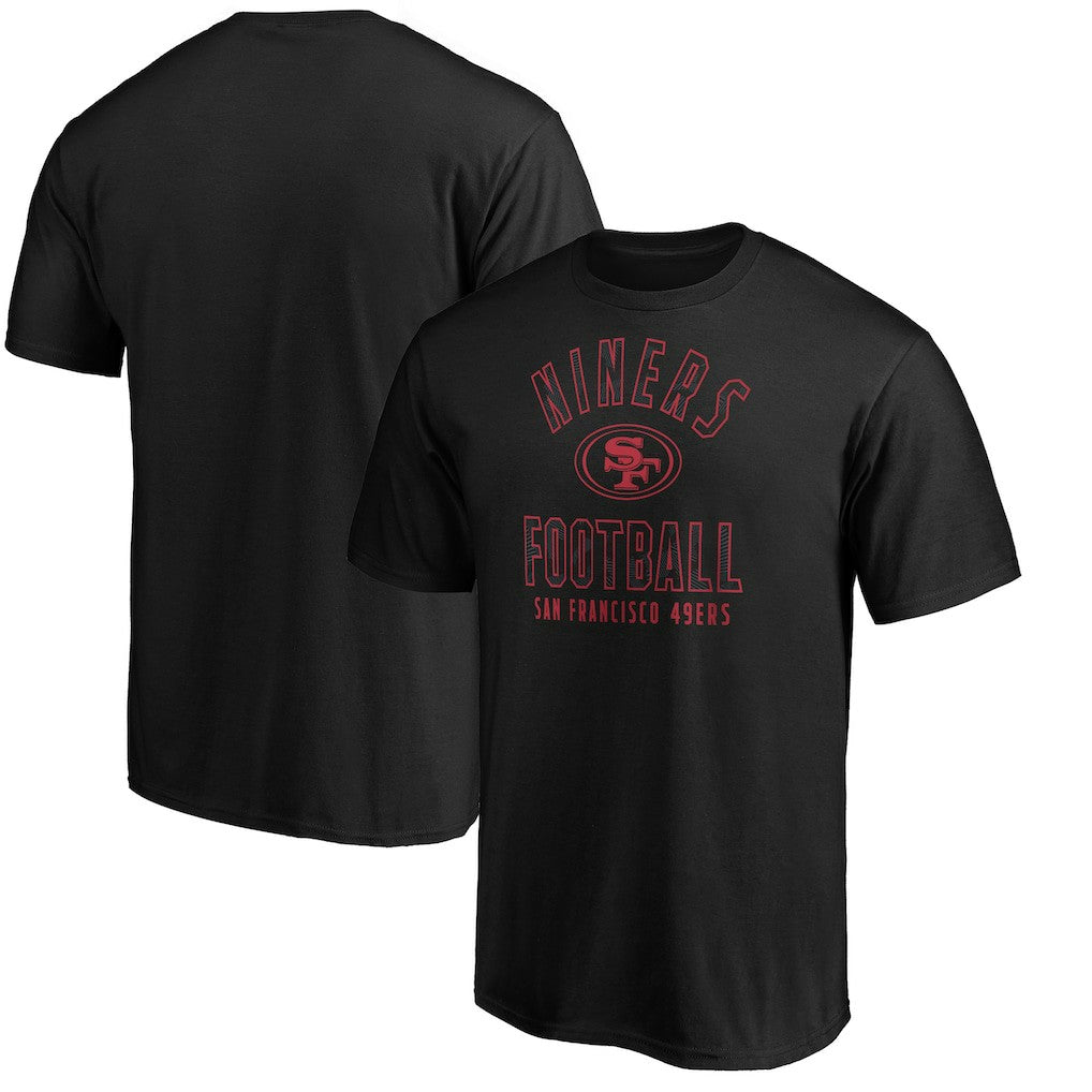 San Francisco 49ers Nickname Arc T-Shirt Black - NFL