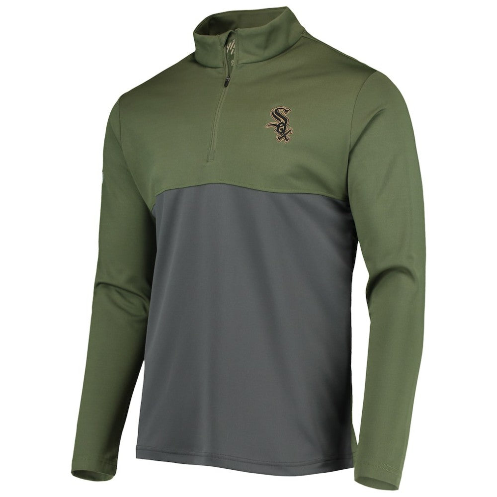 Chicago White Sox Levelwear Delta Pursue Quarter-Zip Jacket Near Me