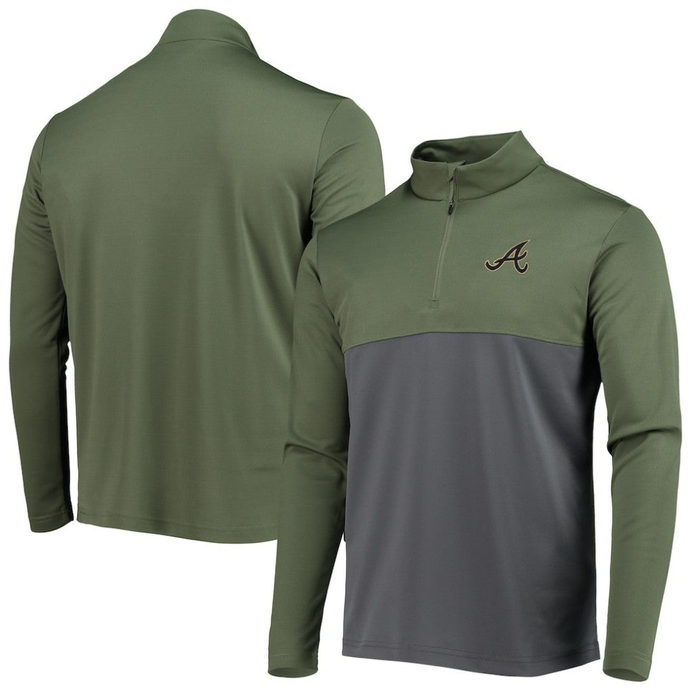 Atlanta Braves Levelwear Delta Pursue Quarter-Zip Jacket Online