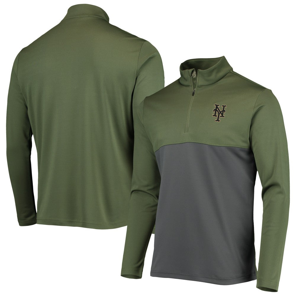 New York Mets Levelwear Delta Pursue Quarter-Zip Jacket Near Me