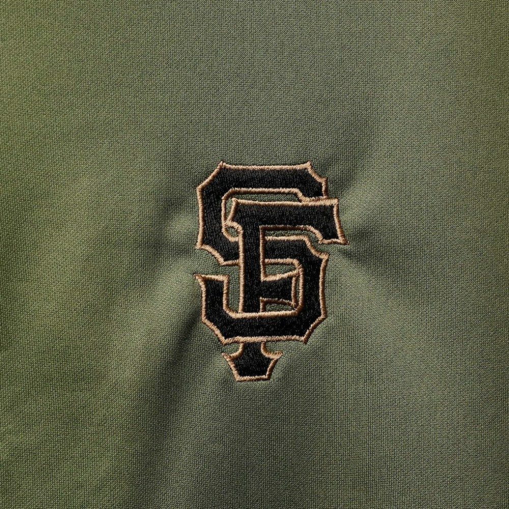 San Francisco Giants Levelwear Delta Pursue Quarter-Zip Jacket Lifestyle