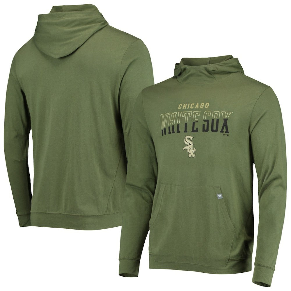 Chicago White Sox Levelwear Delta Thrive Tri-Blend Pullover Hoodie discount
