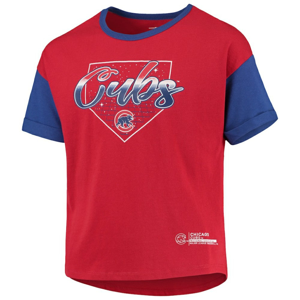 Chicago Cubs Girls Youth Bleachers T-Shirt for sale