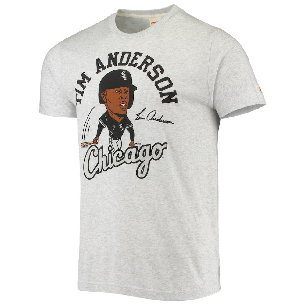 Tim Anderson Chicago White Sox Homage Caricature Tri-Blend T-Shirt Online