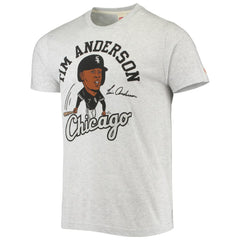 Tim Anderson Chicago White Sox Homage Caricature Tri-Blend T-Shirt Online