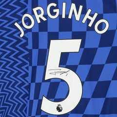 Fanatics Jorginho Chelsea Autographed 2021-22 Home Jerseys