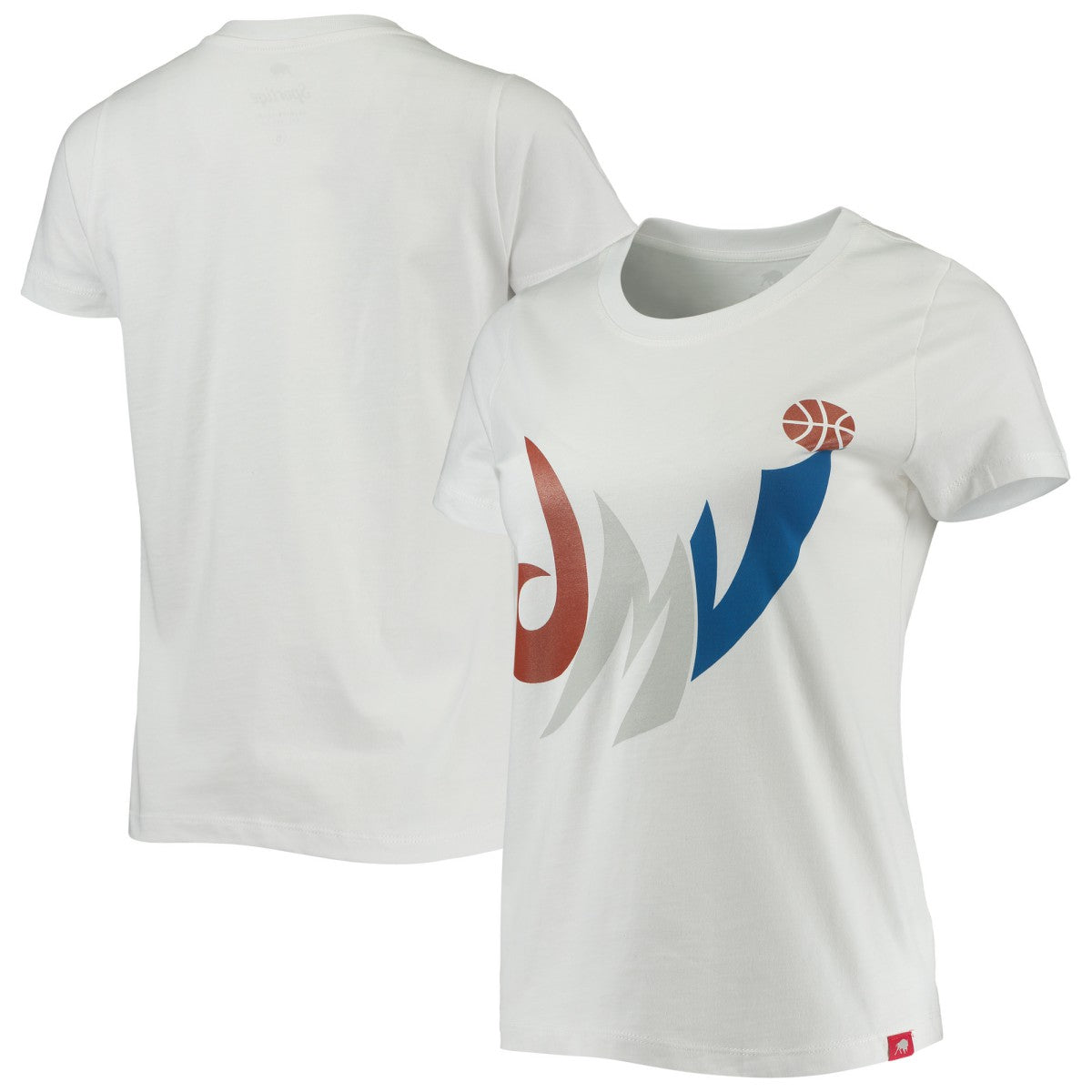 NBA - Washington Wizards Sportiqe Women's Cabo T-Shirt - White