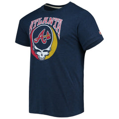 Atlanta Braves Homage Grateful Dead Tri-Blend T-Shirt Near Me