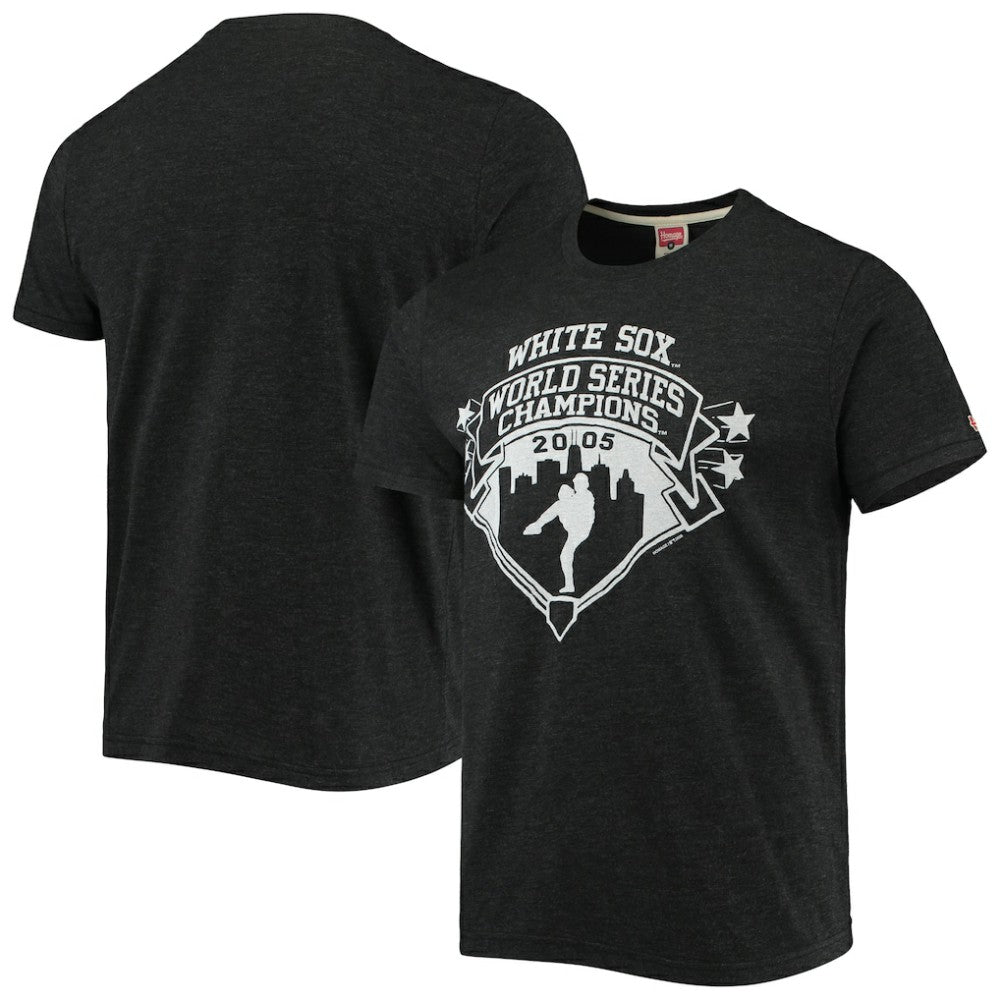 Chicago White Sox Homage 2005 World Series Champions Tri-Blend T-Shirt Near Me