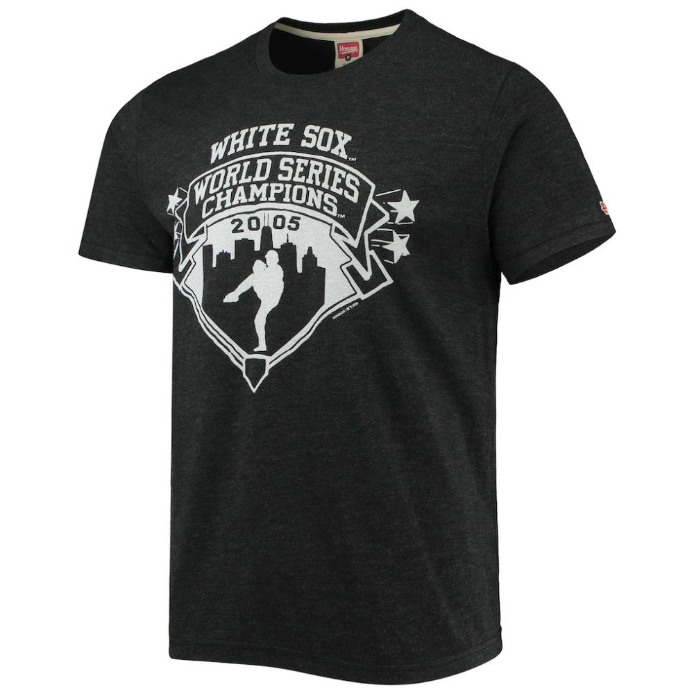 Chicago White Sox Homage 2005 World Series Champions Tri-Blend T-Shirt Near Me