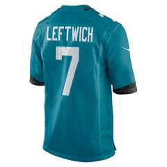 Byron Leftwich Jacksonville Jaguars Retired Player Game Jersey Teal - Nike