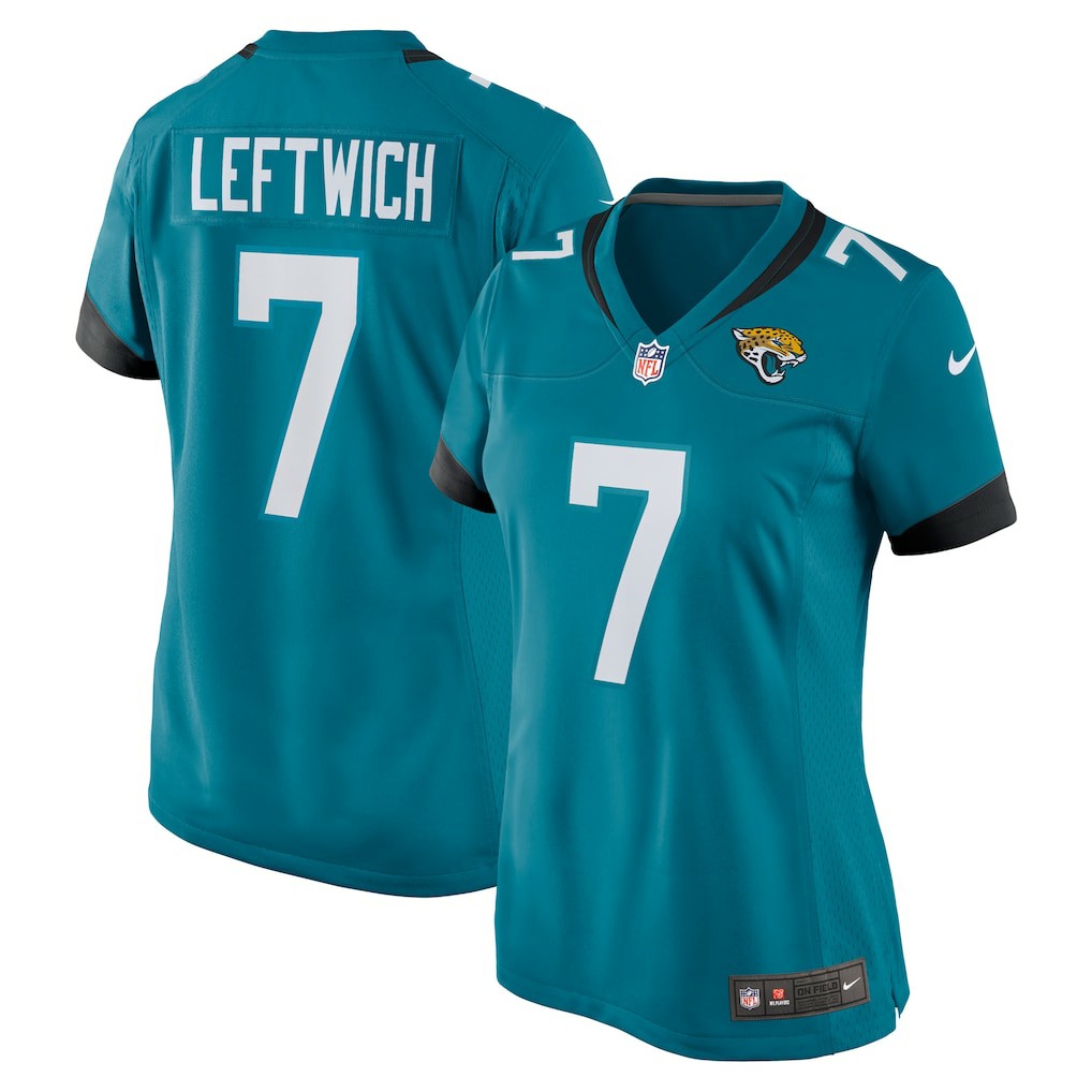 Byron Leftwich Jacksonville Jaguars Women's Retired Player Game Jersey Teal - Nike