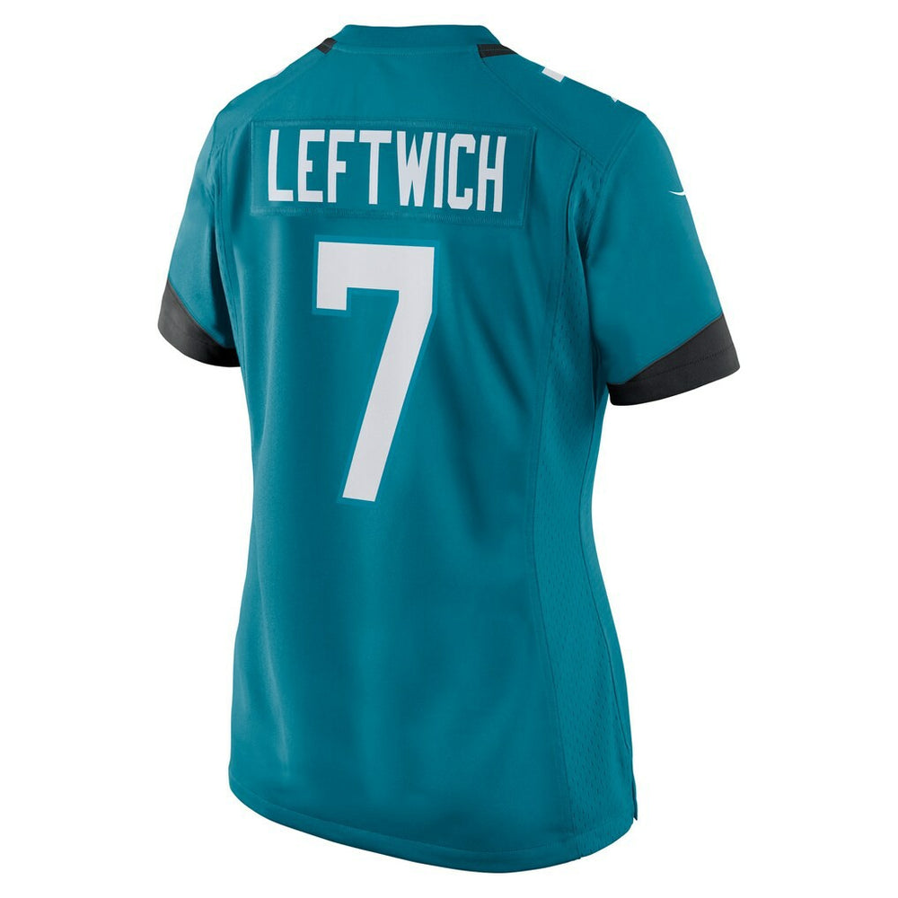Byron Leftwich Jacksonville Jaguars Women's Retired Player Game Jersey Teal - Nike