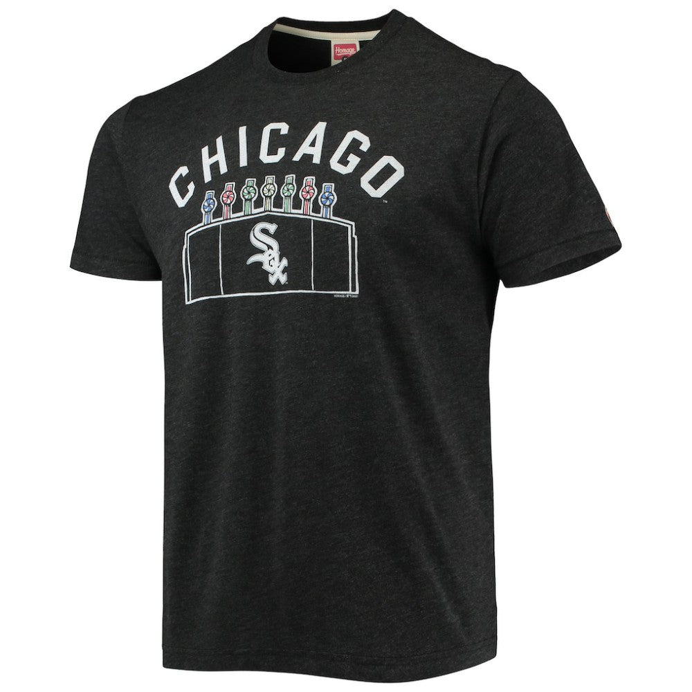 Chicago White Sox Homage Team Hyper Local Tri-Blend T-Shirt discount