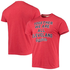 Cleveland Guardians Homage Hyper Local Tri-Blend T-Shirt for sale