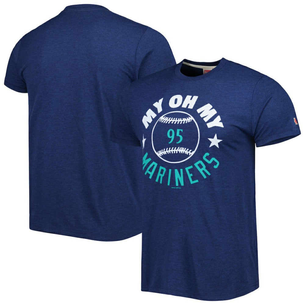 Seattle Mariners Homage Hyper Local Tri-Blend T-Shirt for sale