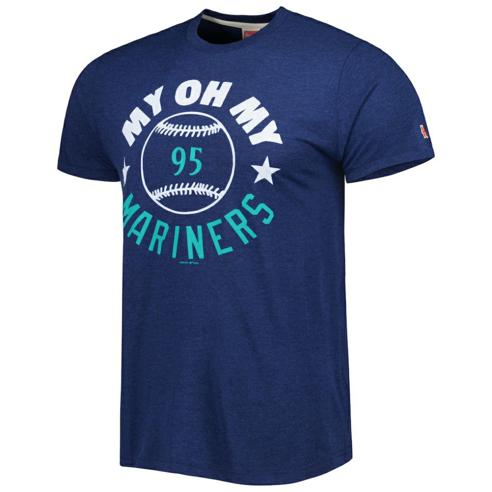 Seattle Mariners Homage Hyper Local Tri-Blend T-Shirt for sale