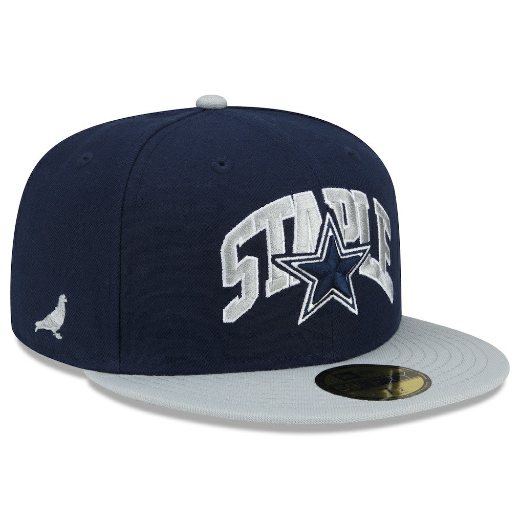 Dallas Cowboys New Era NFL x Staple Collection 59FIFTY Fitted Hat Navy/Gray - NFL