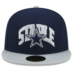 Dallas Cowboys New Era NFL x Staple Collection 59FIFTY Fitted Hat Navy/Gray - NFL