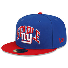 New York Giants New Era NFL x Staple Collection 59FIFTY Fitted Hat Royal/Red - NFL