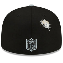 Las Vegas Raiders New Era NFL x Staple Collection 59FIFTY Fitted Hat Black/Gray - NFL
