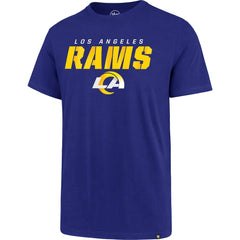 Los Angeles Rams '47 Logo Traction Super Rival T-Shirt Royal - 47 brand