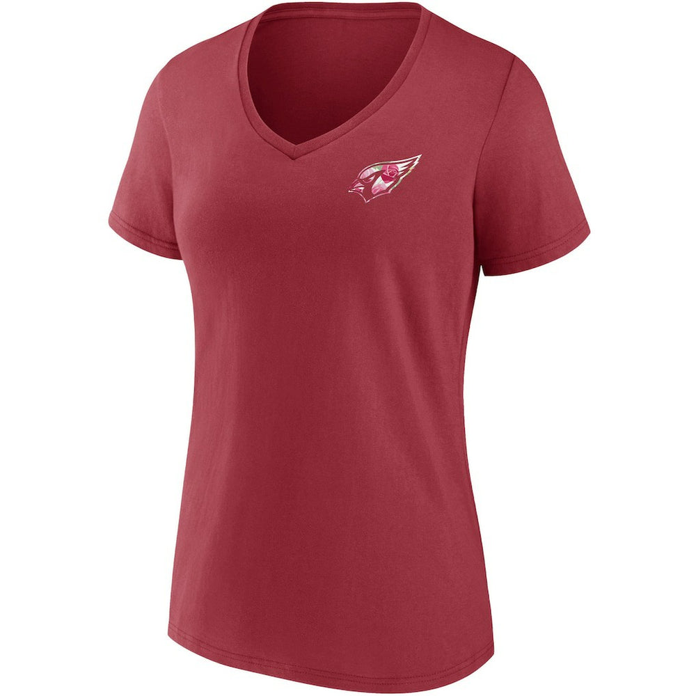 Arizona Cardinals Women's Team Mother's Day V-Neck T-Shirt Cardinal - Fanatics